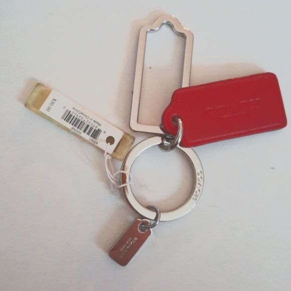 COACH HANGTAG KEY RING - Picture 3 of 6